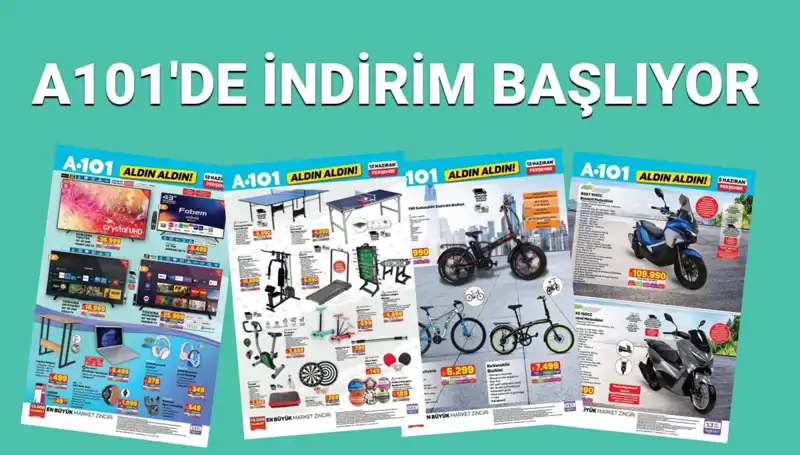 A101 12 Haziran Kataloğu: Spor Ekipmanlarından Gaming Ürünlerine Her Şey Burada!