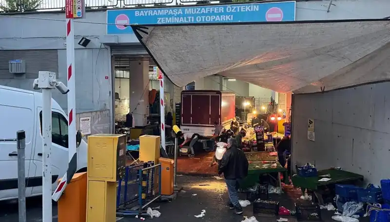Pazar Yerinde Biber Gazı Skandalı: Kalabalık Dağıldı!