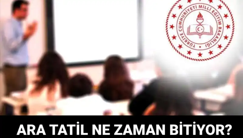 Türkiye'de Ara Tatil Ne Zaman Bitiyor? Okulların Açılış Tarihi Belli Oldu!