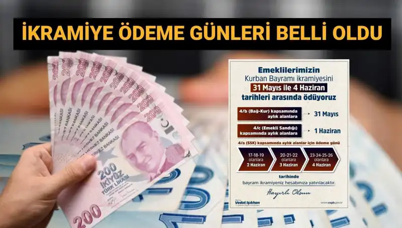 Emekli Bayram İkramiyeleri İçin Tarih Belli Oldu: 4 Bin TL Bekleniyor!