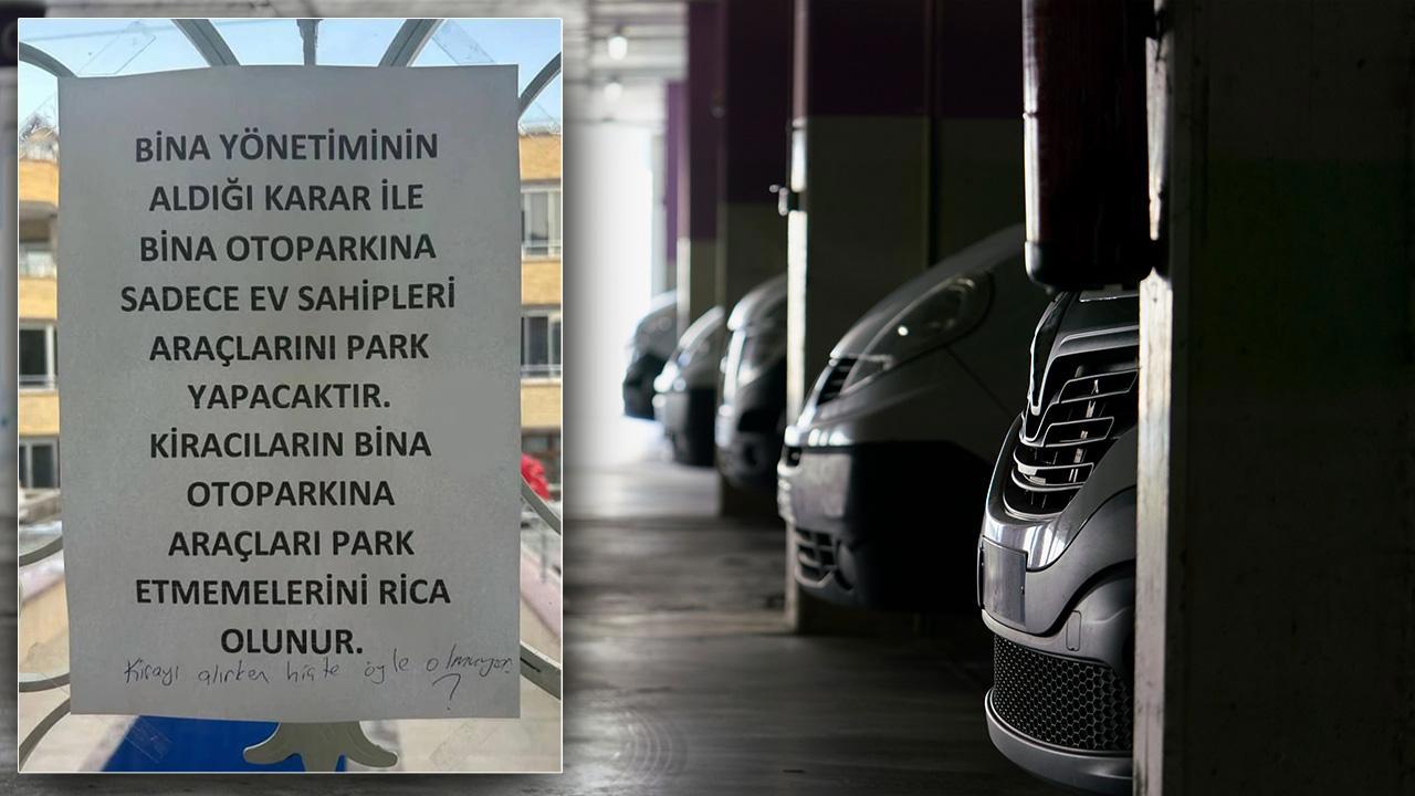 Site Yönetiminin Kiracının Otopark Hakkına Karışamayacağı Kesinleşti