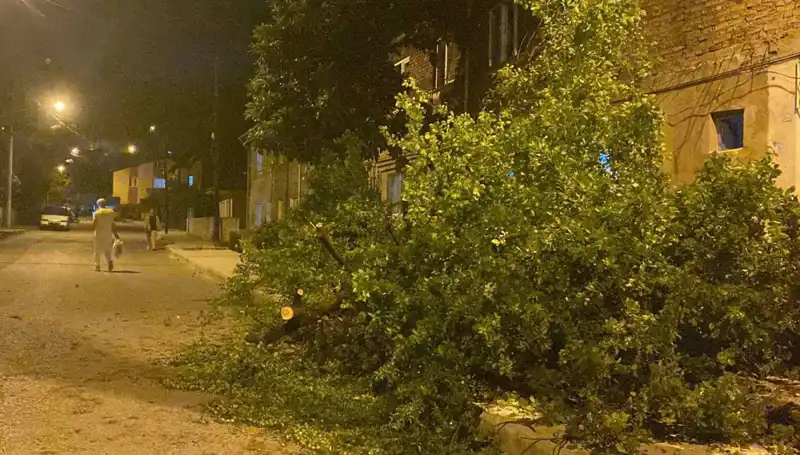 Karabük'te Şiddetli Fırtına Hayatı Olumsuz Etkiledi: Zararın Boyutu Ortaya Çıktı