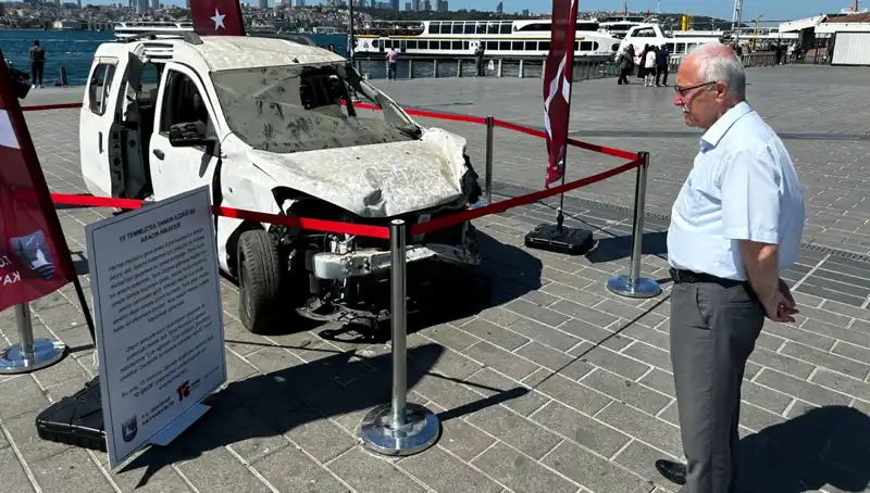 15 Temmuz’un Unutulmaz Anıları: Tankla Ezilen Araçlar Sergisi Açıldı