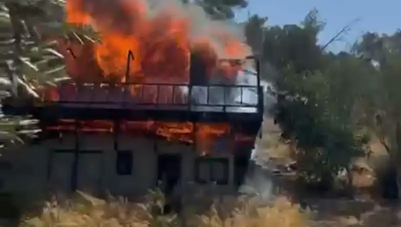Bodrum'da Yangın Paniği: Ekipler Anında Müdahalede Bulundu