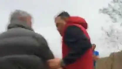 Sislerin İçinde Hayat Kurtaran Jandarma Sireniyle Yaşanan Dram