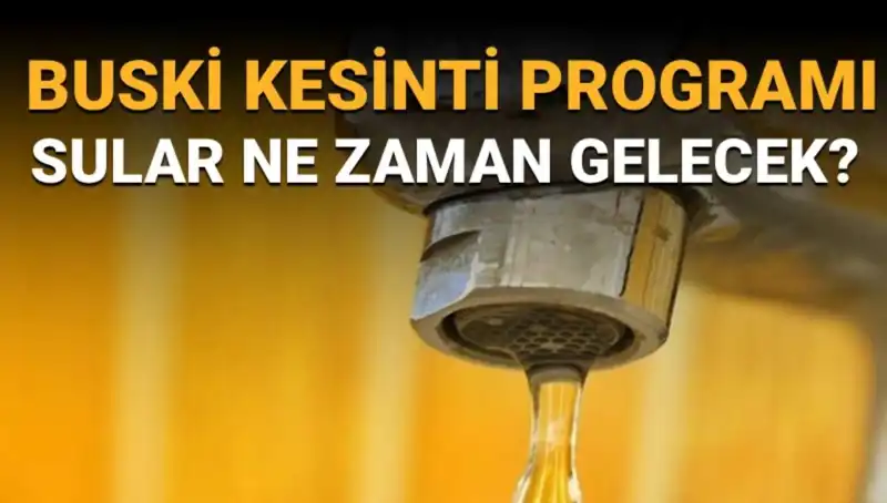 Bursa Nilüfer'de Su Kesintileri: Son Durum ve Sular Ne Zaman Gelecek?