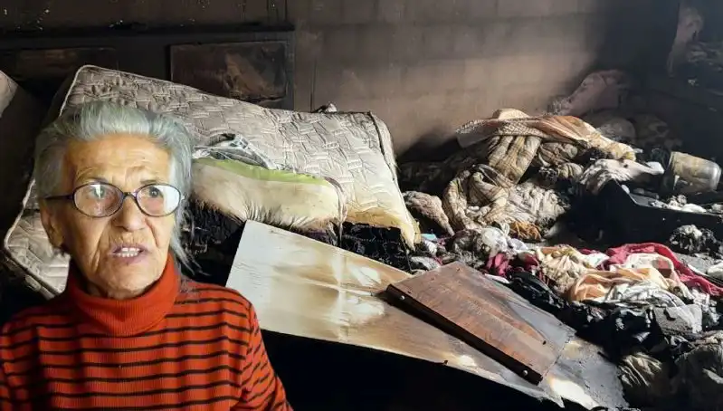 Annesinin Hayatını Tehdit Eden Genç, Evi Ateşe Verdi!
